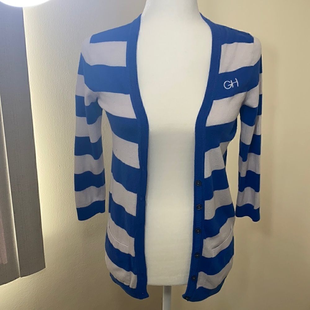 GILLY Hicks Stripped Cardigan